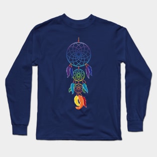 Colorful Dream Catcher Long Sleeve T-Shirt